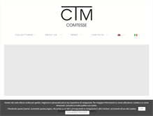 Tablet Screenshot of comtesse.it